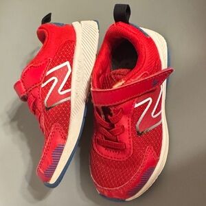 New Balance Toddler Red and Blue Shoes size 7C